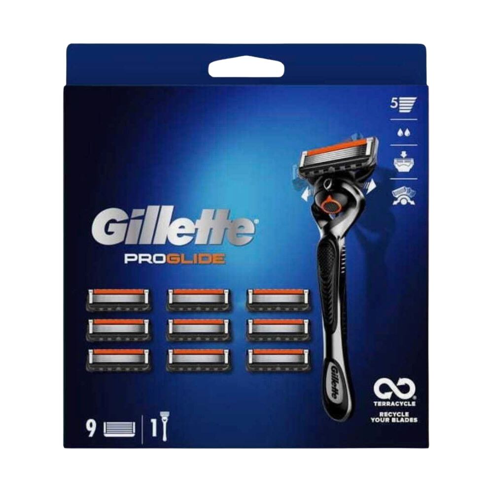 Bộ Dao Cạo Râu Gillette Proglide Men's Razor - 10 Count | Chính Hãng - Hình ảnh chính